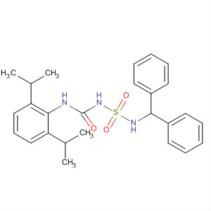 Urea, N-[2,6-bis(1-methylethyl)phenyl]-N'-[[(diphenylmethyl)amino]sulfonyl]-