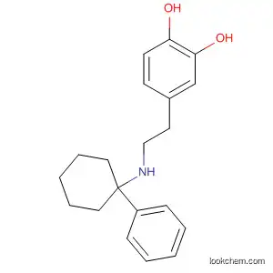 Molecular Structure of 142779-81-5 (1,2-Benzenediol, 4-[2-[(1-phenylcyclohexyl)amino]ethyl]-)