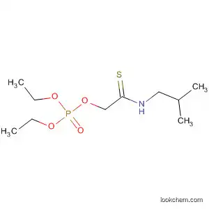 Molecular Structure of 142783-39-9 (Phosphoric acid, diethyl 2-[(2-methylpropyl)amino]-2-thioxoethyl ester)