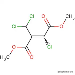 Molecular Structure of 142800-03-1 (2-Butenedioic acid, 2-chloro-3-(dichloromethyl)-, dimethyl ester)