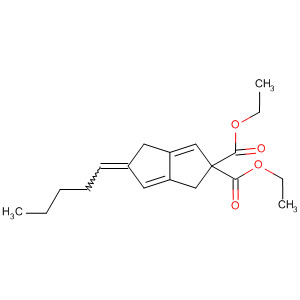 2,2(1H)-Pentalenedicarboxylic acid, 3,5-dihydro-5-pentylidene-, diethyl ester
