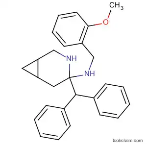 3-Azabicyclo[4.1.0]heptan-4-amine,
4-(diphenylmethyl)-N-[(2-methoxyphenyl)methyl]-