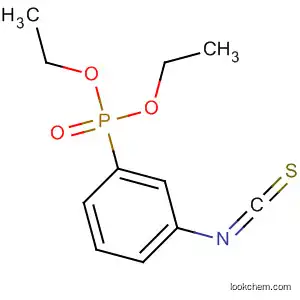 Molecular Structure of 142861-19-6 (Phosphonic acid, (3-isothiocyanatophenyl)-, diethyl ester)