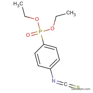 Molecular Structure of 142861-21-0 (Phosphonic acid, (4-isothiocyanatophenyl)-, diethyl ester)