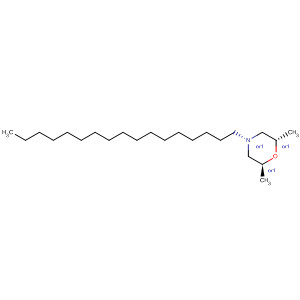 Morpholine, 4-heptadecyl-2,6-dimethyl-, trans-