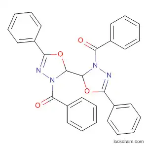 Molecular Structure of 142969-41-3 (2,2'-Bi-1,3,4-oxadiazole,
3,3'-dibenzoyl-2,2',3,3'-tetrahydro-5,5'-diphenyl-)