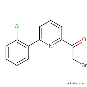 Ethanone, 2-bromo-1-[6-(2-chlorophenyl)-2-pyridinyl]-