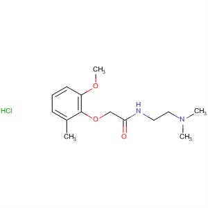 Acetamide, N-[2-(dimethylamino)ethyl]-2-(2-methoxy-6-methylphenoxy)-, monohydrochloride