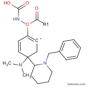 Molecular Structure of 143103-52-0 (Carbamic acid, [4-(dimethylamino)phenyl]-,
1-(phenylmethyl)-4-piperidinyl ester)