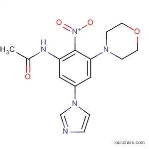 Acetamide, N-[5-(1H-imidazol-1-yl)-3-(4-morpholinyl)-2-nitrophenyl]-