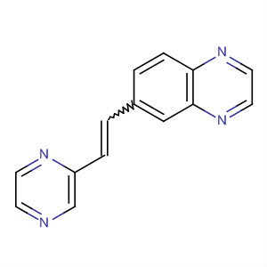 Quinoxaline, 6-(2-pyrazinylethenyl)-