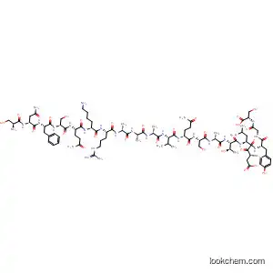 Molecular Structure of 143185-99-3 (L-Serine,
L-seryl-L-asparaginyl-L-phenylalanyl-L-seryl-L-glutaminyl-L-lysyl-L-arginyl-L
-alanyl-L-alanyl-L-alanyl-L-valyl-L-glutaminyl-L-seryl-L-alanyl-L-threonyl-L-a-
aspartyl-L-leucyl-L-tyrosylglycyl-)