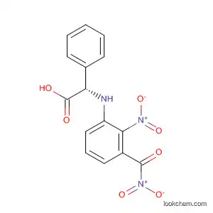 Molecular Structure of 143188-22-1 (Benzeneacetic acid, a-[(dinitrobenzoyl)amino]-, (S)-)