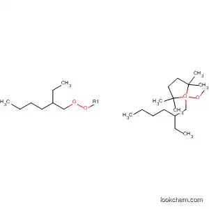 Molecular Structure of 143201-22-3 (Peroxide, (1,1,4,4-tetramethyl-1,4-butanediyl)bis[(2-ethylhexyl))