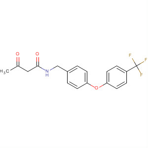 Butanamide, 3-oxo-N-[[4-[4-(trifluoromethyl)phenoxy]phenyl]methyl]-
