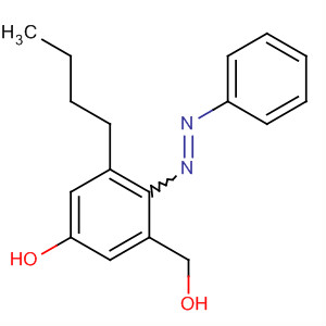 Benzenemethanol, a-butyl-5-hydroxy-2-(phenylazo)-