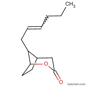 Molecular Structure of 143292-40-4 (2-Oxabicyclo[3.2.1]octan-3-one, 8-(2-hexenyl)-)