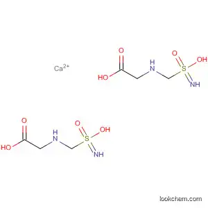 Molecular Structure of 143301-46-6 (Glycine, N-(iminosulfinomethyl)-, calcium salt (2:1))