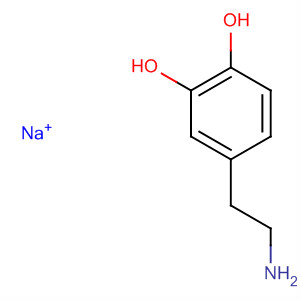 Molecular Structure of 143303-73-5 (1,2-Benzenediol, 4-(2-aminoethyl)-, sodium salt)