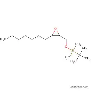 Molecular Structure of 143314-35-6 (Silane, (1,1-dimethylethyl)[(3-heptyloxiranyl)methoxy]dimethyl-)