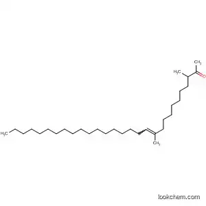Molecular Structure of 143328-85-2 (11-Nonacosen-2-one, 3,11-dimethyl-)