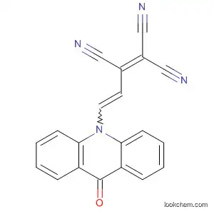 Molecular Structure of 143337-92-2 (1,3-Butadiene-1,1,2-tricarbonitrile, 4-(9-oxo-10(9H)-acridinyl)-)