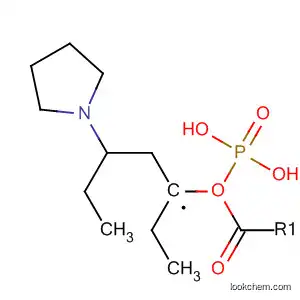 Molecular Structure of 143338-01-6 (Phosphonic acid, [3-(1-pyrrolidinyl)propyl]-, diethyl ester)