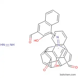 Molecular Structure of 143358-91-2 (2-Naphthalenecarboxaldehyde,
4,4'-[(9-oxo-9H-fluorene-2,7-diyl)bis(azo)]bis[3-hydroxy-)