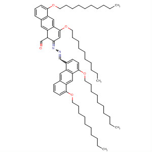 1-Anthracenecarboxaldehyde, 4,5-bis(decyloxy)-, [[4,5-bis(decyloxy)-1-anthracenyl]methylene]hydrazone