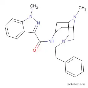 1H-Indazole-3-carboxamide,
1-methyl-N-[9-methyl-3-(2-phenylethyl)-3,9-diazabicyclo[3.3.1]non-7-yl]-,
endo-