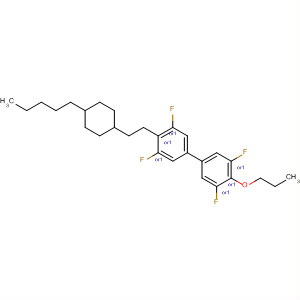 1,1'-Biphenyl, 3,3',5,5'-tetrafluoro-4-[2-(4-pentylcyclohexyl)ethyl]-4'-propoxy-, trans-