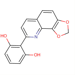 1,3-Benzenediol, 2-(1,3-dioxolo[4,5-h]quinolin-8-yl)-