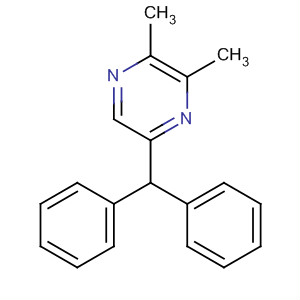 Molecular Structure of 143463-80-3 (Pyrazine, 5-(diphenylmethyl)-2,3-dimethyl-)
