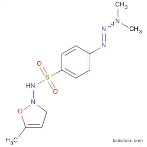Molecular Structure of 143464-15-7 (Benzenesulfonamide,
4-(3,3-dimethyl-1-triazenyl)-N-(5-methyl-2(3H)-isoxazolyl)-)
