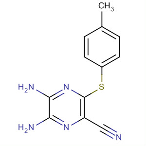 Pyrazinecarbonitrile, 5,6-diamino-3-[(4-methylphenyl)thio]-