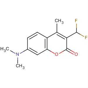 2H-1-Benzopyran-2-one, 3-(difluoromethyl)-7-(dimethylamino)-4-methyl-