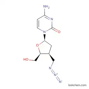 Molecular Structure of 143483-49-2 (Cytidine, 3'-(azidomethyl)-2',3'-dideoxy-)