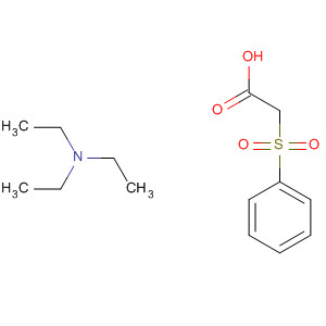 Acetic acid, (phenylsulfonyl)-, compd. with N,N-diethylethanamine (1:1)
