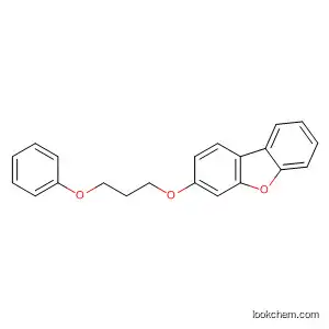 Molecular Structure of 143522-12-7 (Dibenzofuran, 3-(3-phenoxypropoxy)-)