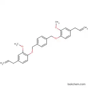 Molecular Structure of 143522-21-8 (Benzene, 1,4-bis[[2-methoxy-4-(2-propenyl)phenoxy]methyl]-)
