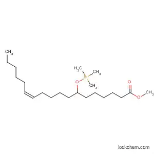 Molecular Structure of 143536-64-5 (12-Octadecenoic acid, 7-[(trimethylsilyl)oxy]-, methyl ester, (Z)-)