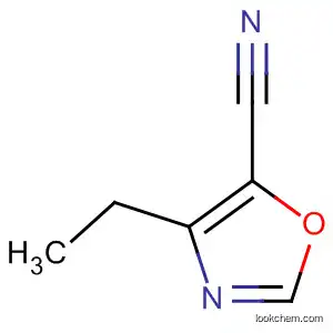Molecular Structure of 143569-34-0 (5-Oxazolecarbonitrile, 4-ethyl-)