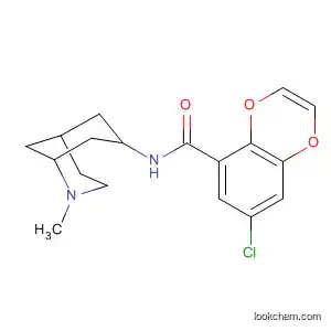 1,4-Benzodioxin-5-carboxamide,
7-chloro-2,3-dihydro-N-(2-methyl-2-azabicyclo[3.3.1]non-7-yl)-, endo-