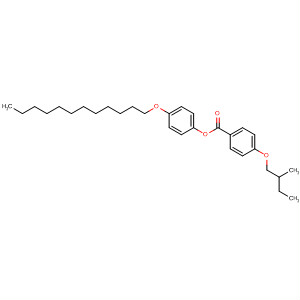 Molecular Structure of 143721-39-5 (Benzoic acid, 4-(2-methylbutoxy)-, 4-(dodecyloxy)phenyl ester)