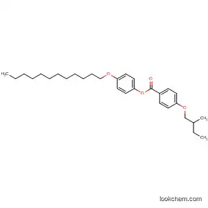 Molecular Structure of 143721-39-5 (Benzoic acid, 4-(2-methylbutoxy)-, 4-(dodecyloxy)phenyl ester)