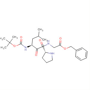 Molecular Structure of 143738-70-9 (Glycine, N-[1-[N-[(1,1-dimethylethoxy)carbonyl]-L-leucyl]-L-prolyl]-,
phenylmethyl ester)