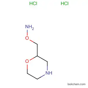 Morpholine, 2-[(aminooxy)methyl]-, dihydrochloride