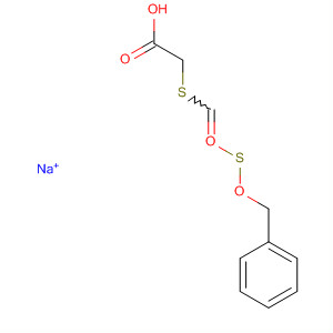 Acetic acid, [[(phenylmethoxy)thioxomethyl]thio]-, sodium salt CAS No  143824-32-2