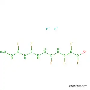 Molecular Structure of 143865-87-6 (Dodecaborate(2-), 1,2,3,5,8,10-hexafluoro-4,6,7,9,11,12-hexahydro-,
dipotassium)