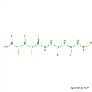 Molecular Structure of 143866-23-3 (Dodecaborate(2-), 1,2,3,4,5,8,10,12-octafluoro-6,7,9,11-tetrahydro-)